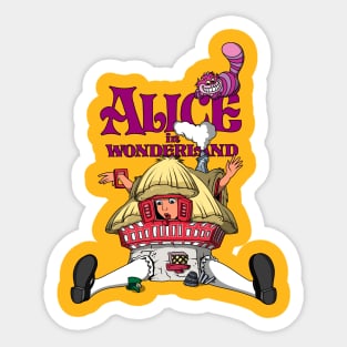 Alice In Wonderland Sticker